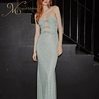 rhinestone strapless dress